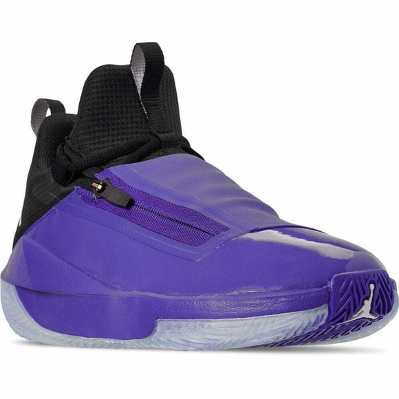 Men's Air Jordan Jumpman Hustle Basketball purple - Picture 2 of 8